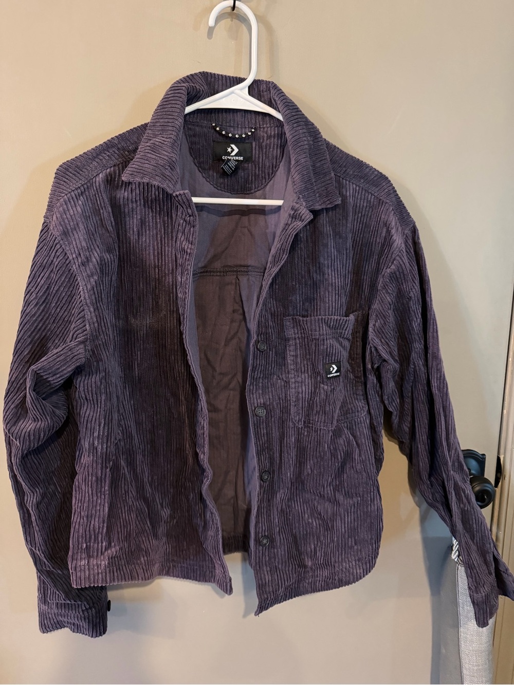 Converse Dark Purple Corduroy Jacket